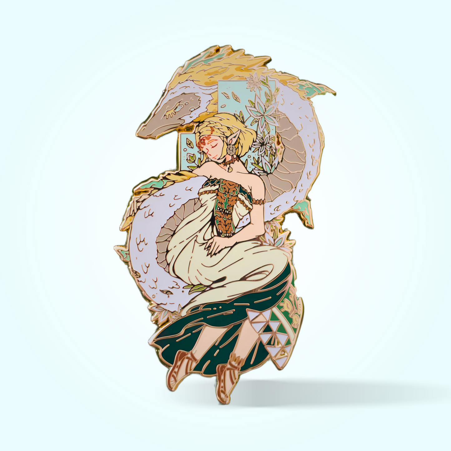 cute tears of the kingdom zelda enamel pin 